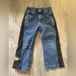 Vintage Retro Riders Denim Jeans Kids Size 4R Light Blue Wash Original Patch!